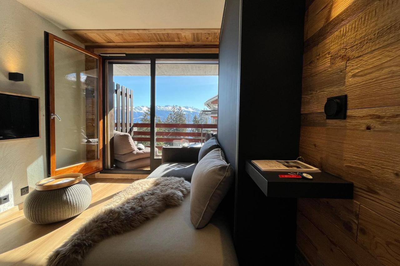 Les Cerfs - Appartement & Studio - Anzere Exterior photo