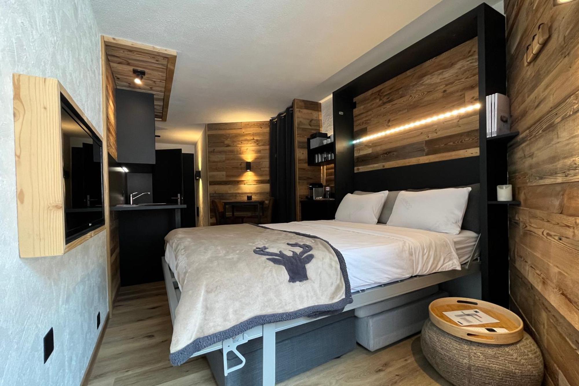 Les Cerfs - Appartement & Studio - Anzere Exterior photo