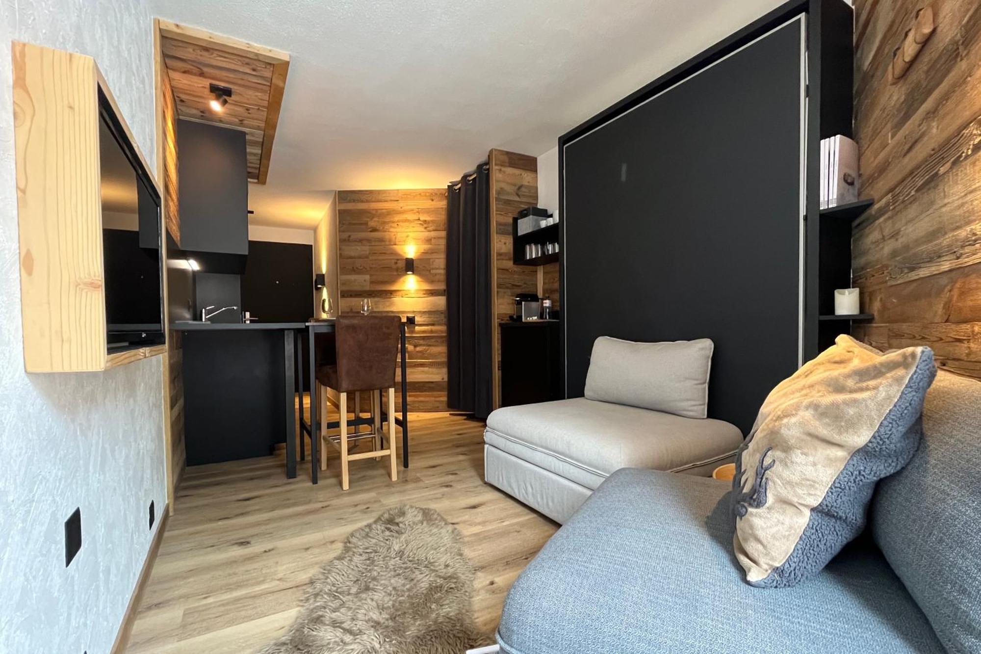 Les Cerfs - Appartement & Studio - Anzere Exterior photo